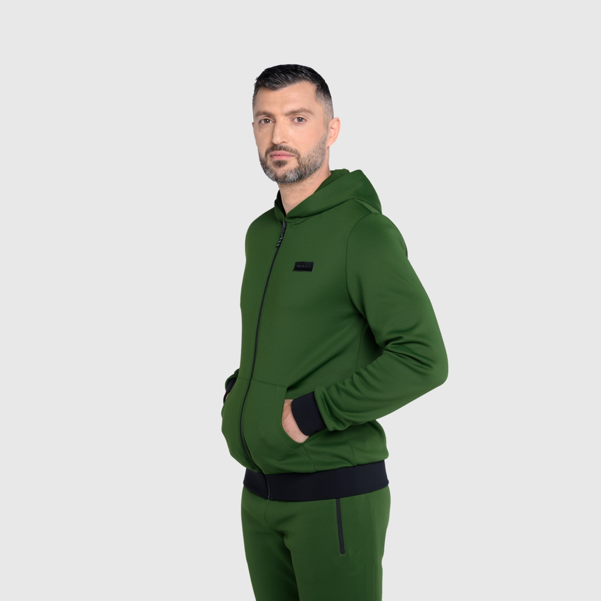UNTAMED @GYM Storm Jacket Man BLACK