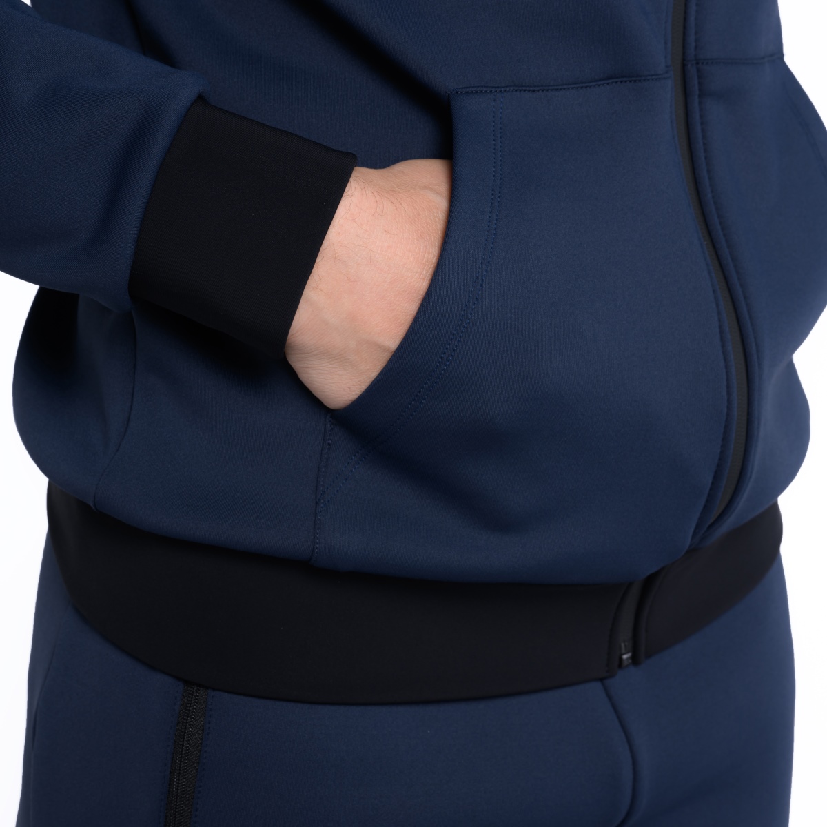 UNTAMED @GYM Storm Jacket Man BLUE NAVY
