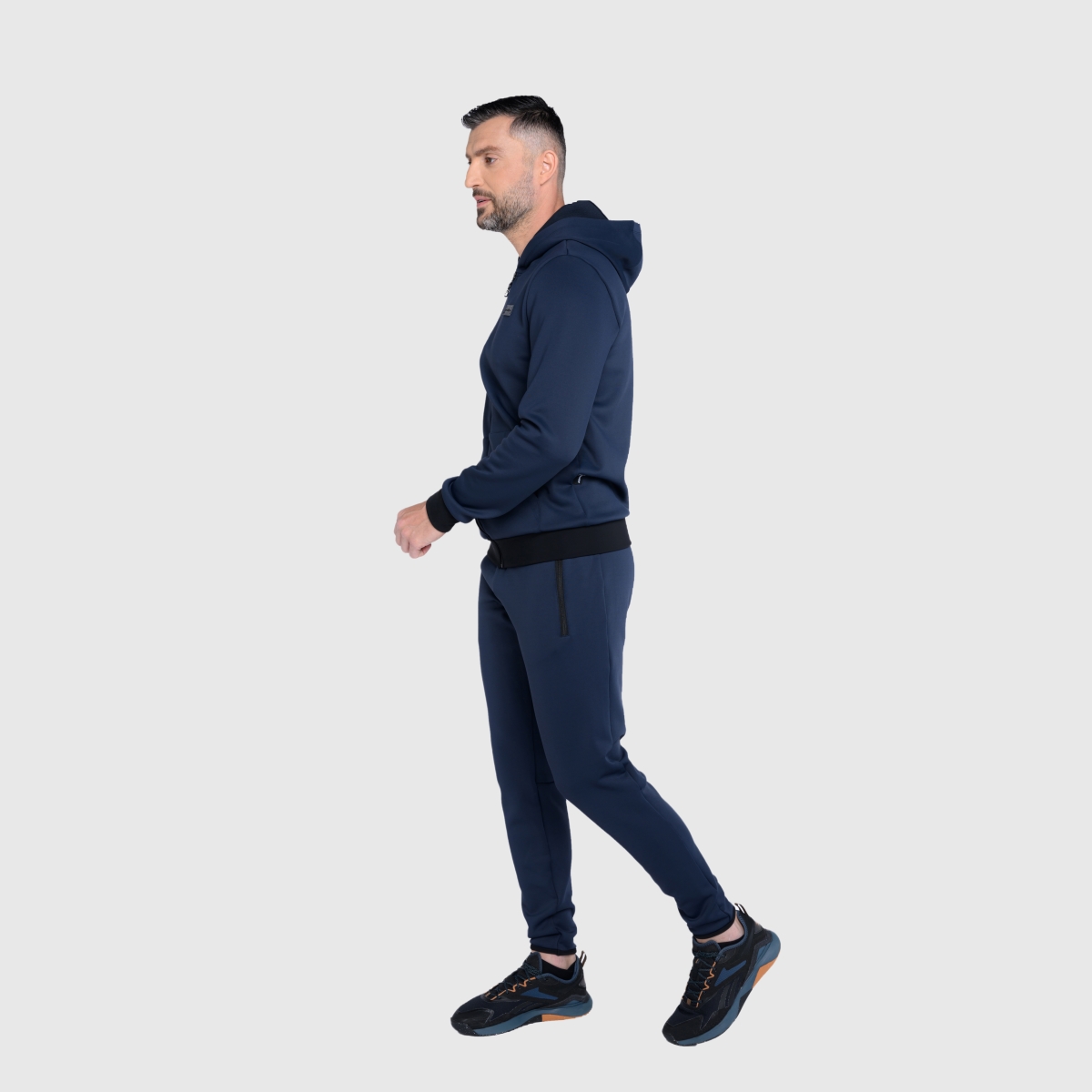 UNTAMED @GYM Storm Jacket Man BLUE NAVY