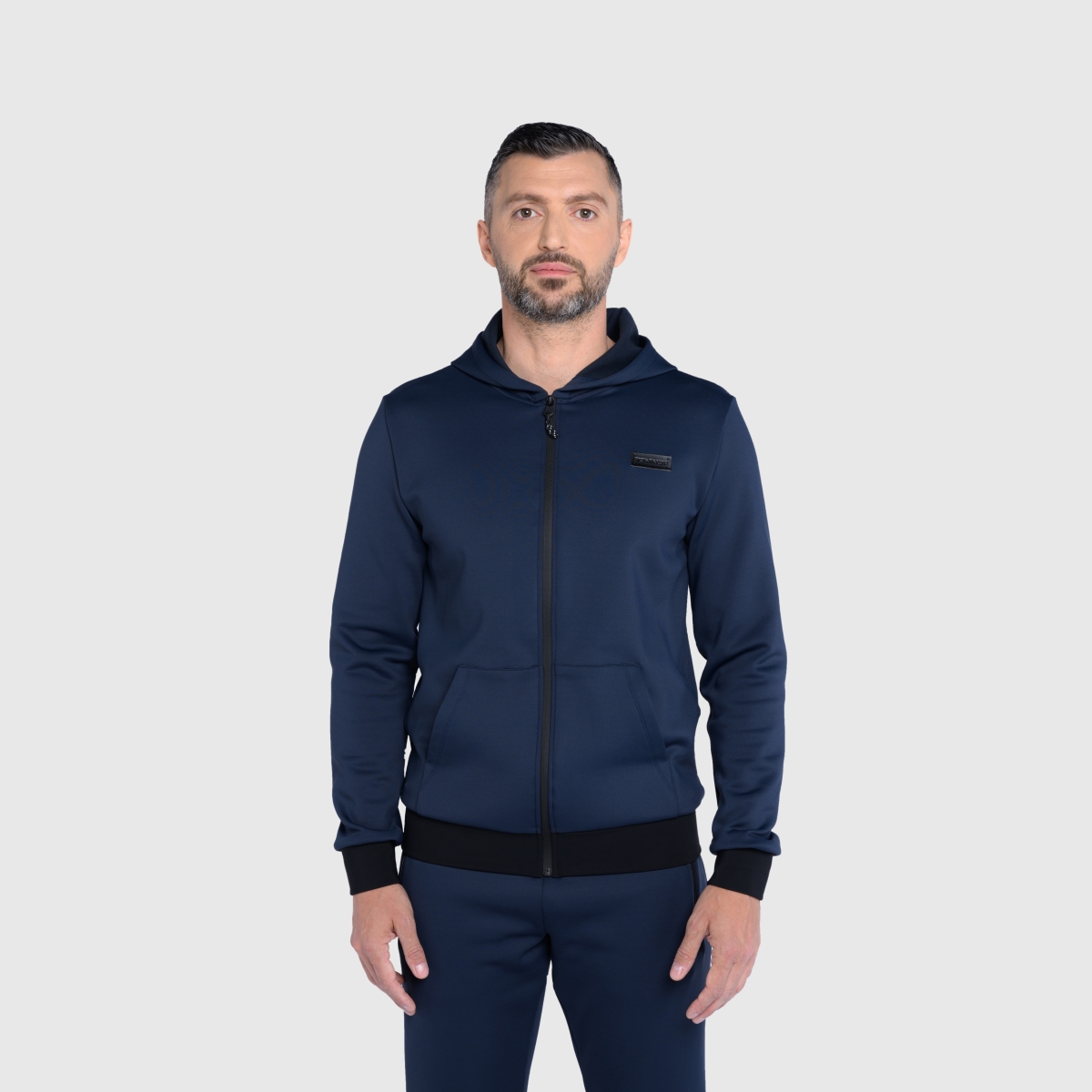 UNTAMED @GYM Storm Jacket Man BLUE NAVY