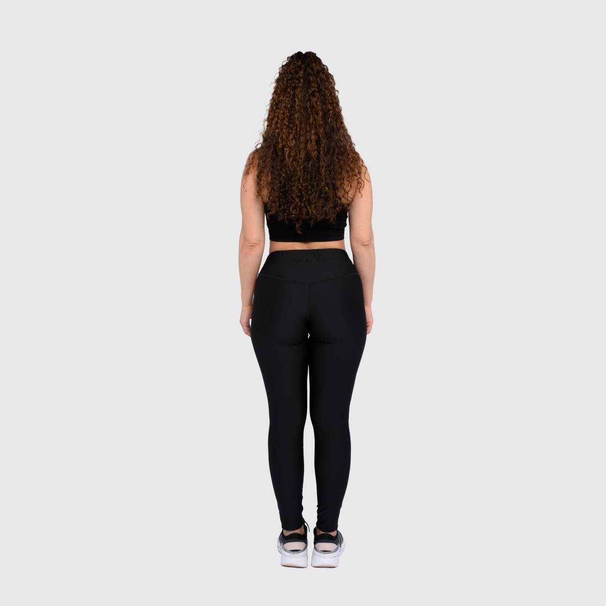 UNTAMED @GYM Active Leggings Woman BLACK-YELLOW