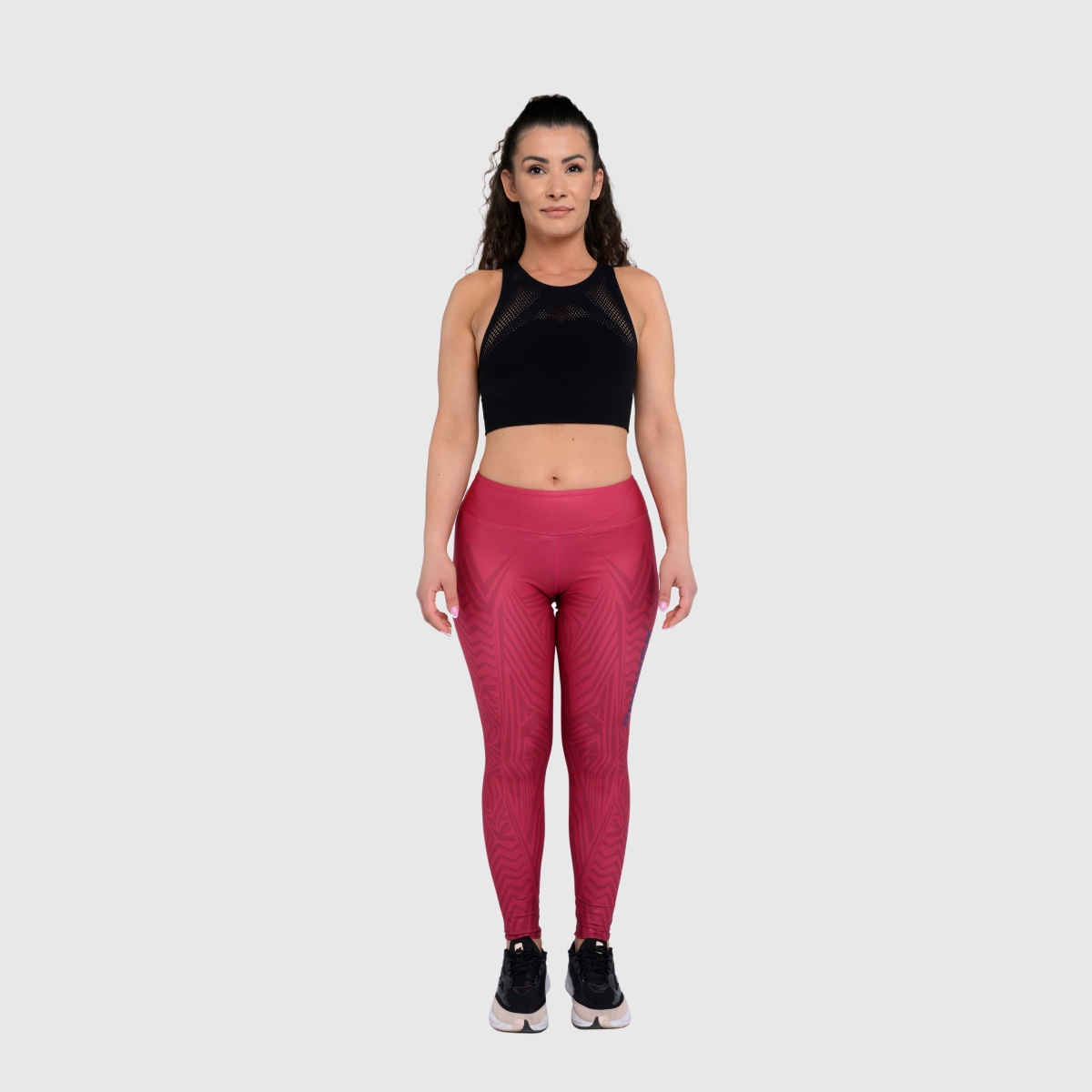 UNTAMED @GYM Fantasy Leggings Woman BORDEAUX