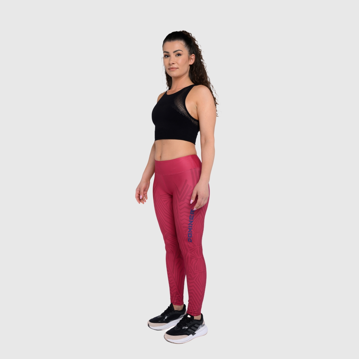 UNTAMED @GYM Fantasy Leggings Woman BORDEAUX
