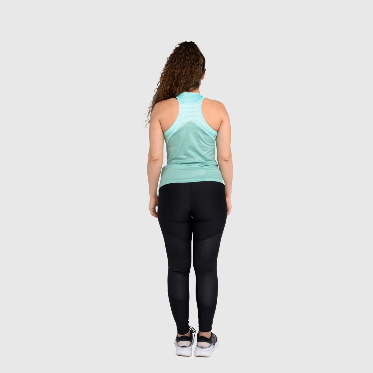 UNTAMED @GYM Feather Tank Top Woman MINT-GREEN
