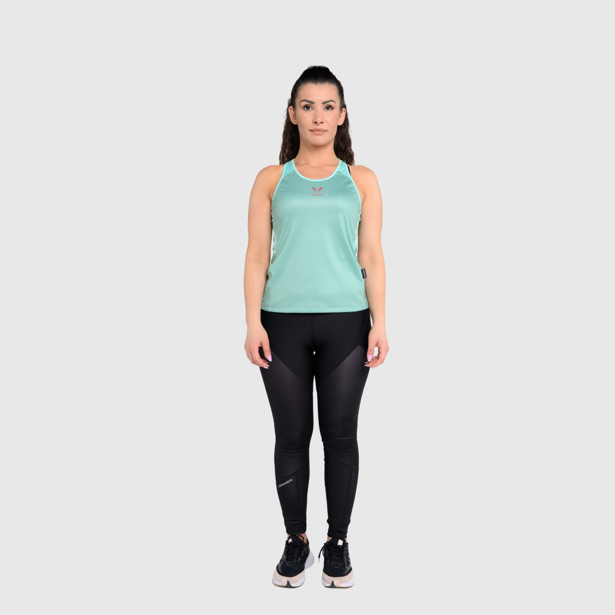 UNTAMED @GYM Feather Tank Top Woman MINT-GREEN