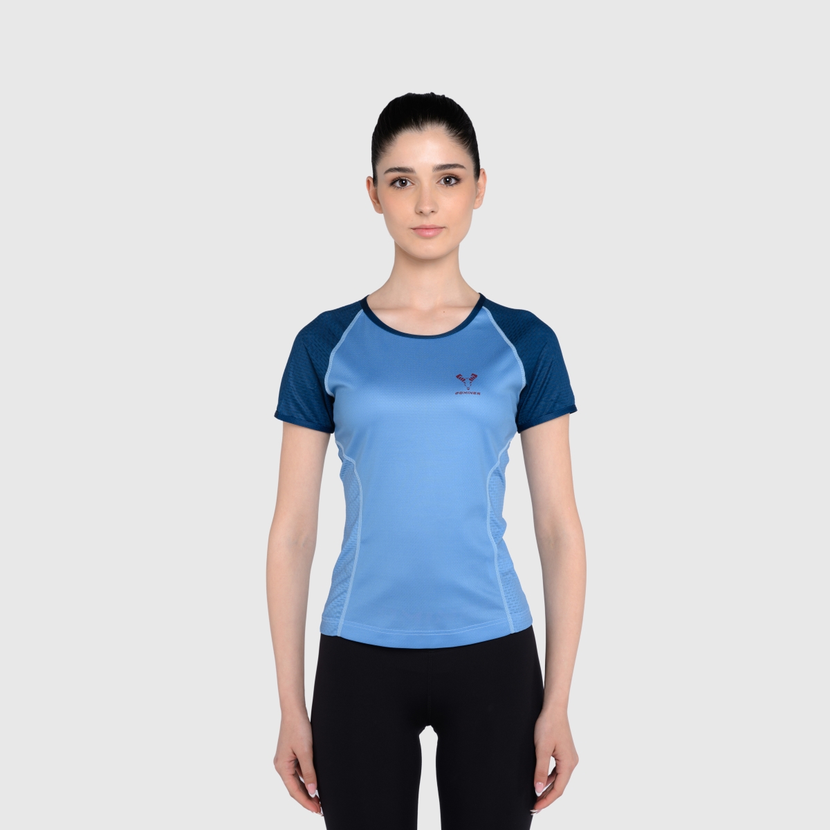 UNTAMED @GYM Liberty T-Shirt Woman LAGOON-STORM BLUE