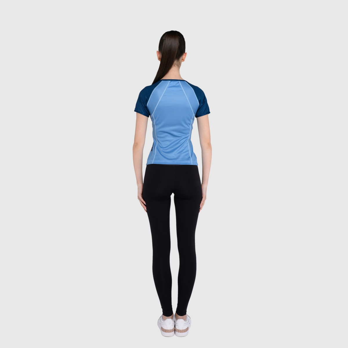 UNTAMED @GYM Liberty T-Shirt Woman LAGOON-STORM BLUE