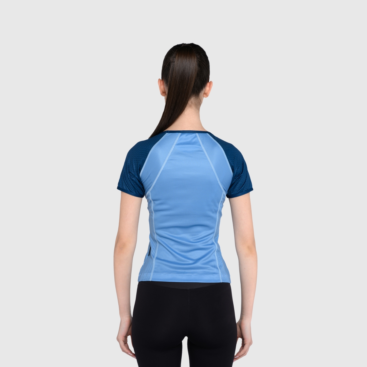 UNTAMED @GYM Liberty T-Shirt Woman LAGOON-STORM BLUE