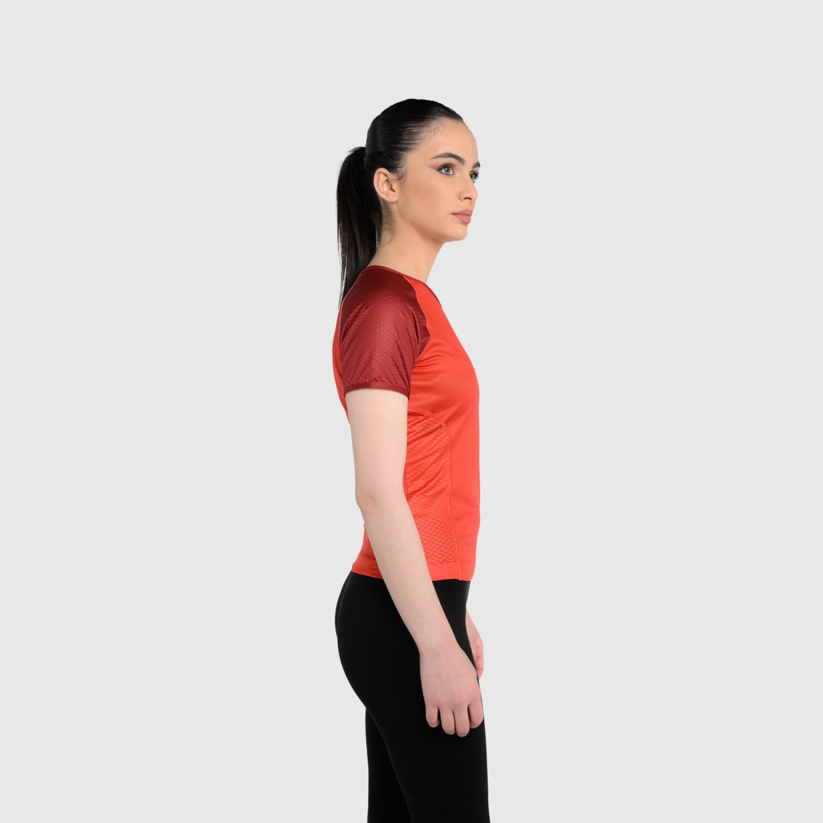 UNTAMED @GYM Liberty T-Shirt Woman CHERRY TOMATOES - VELVET