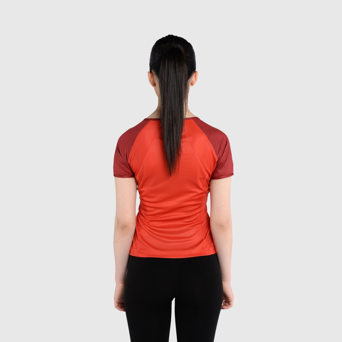 UNTAMED @GYM Liberty T-Shirt Woman CHERRY TOMATOES - VELVET