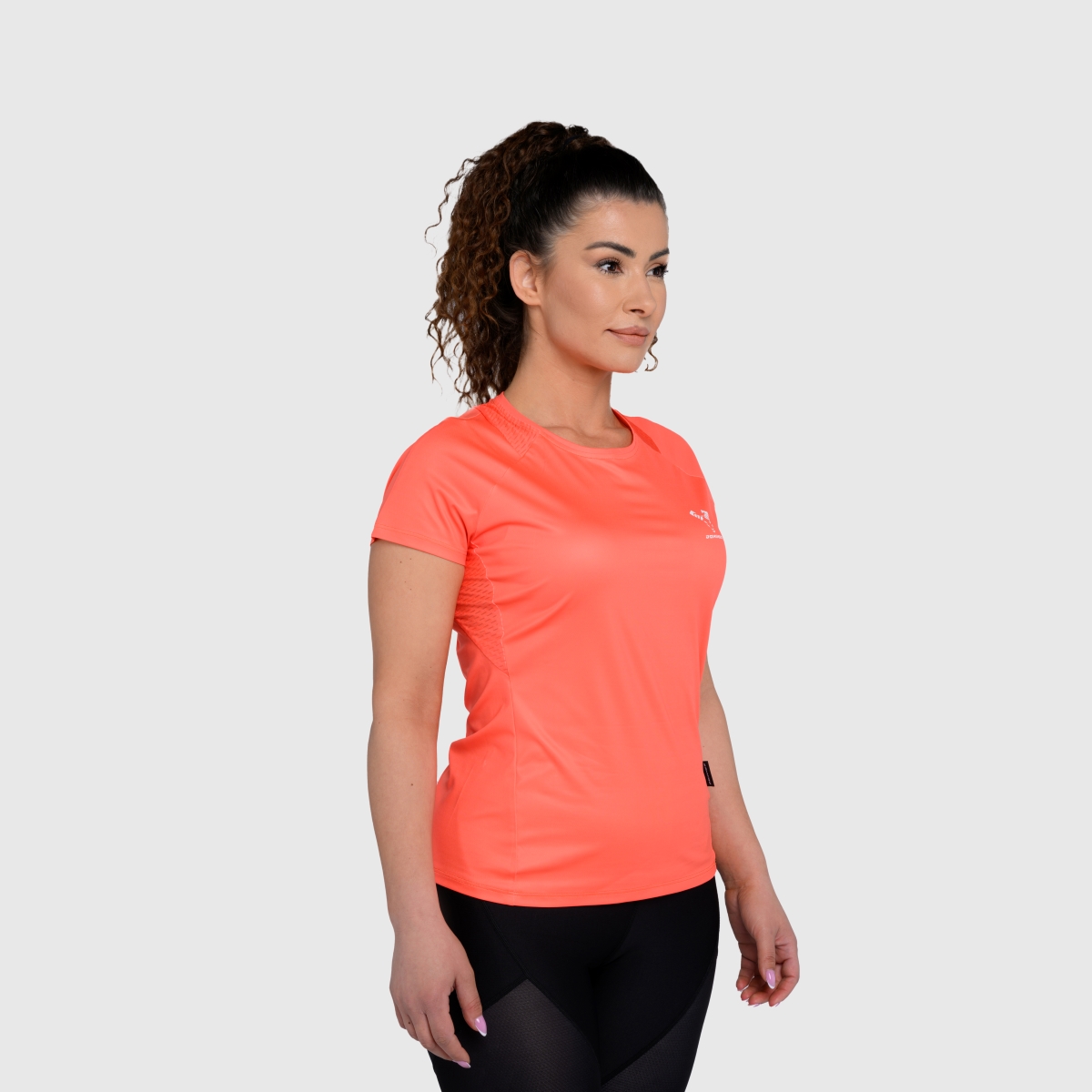 UNTAMED @GYM Feather T-Shirt Woman BLUE SAX