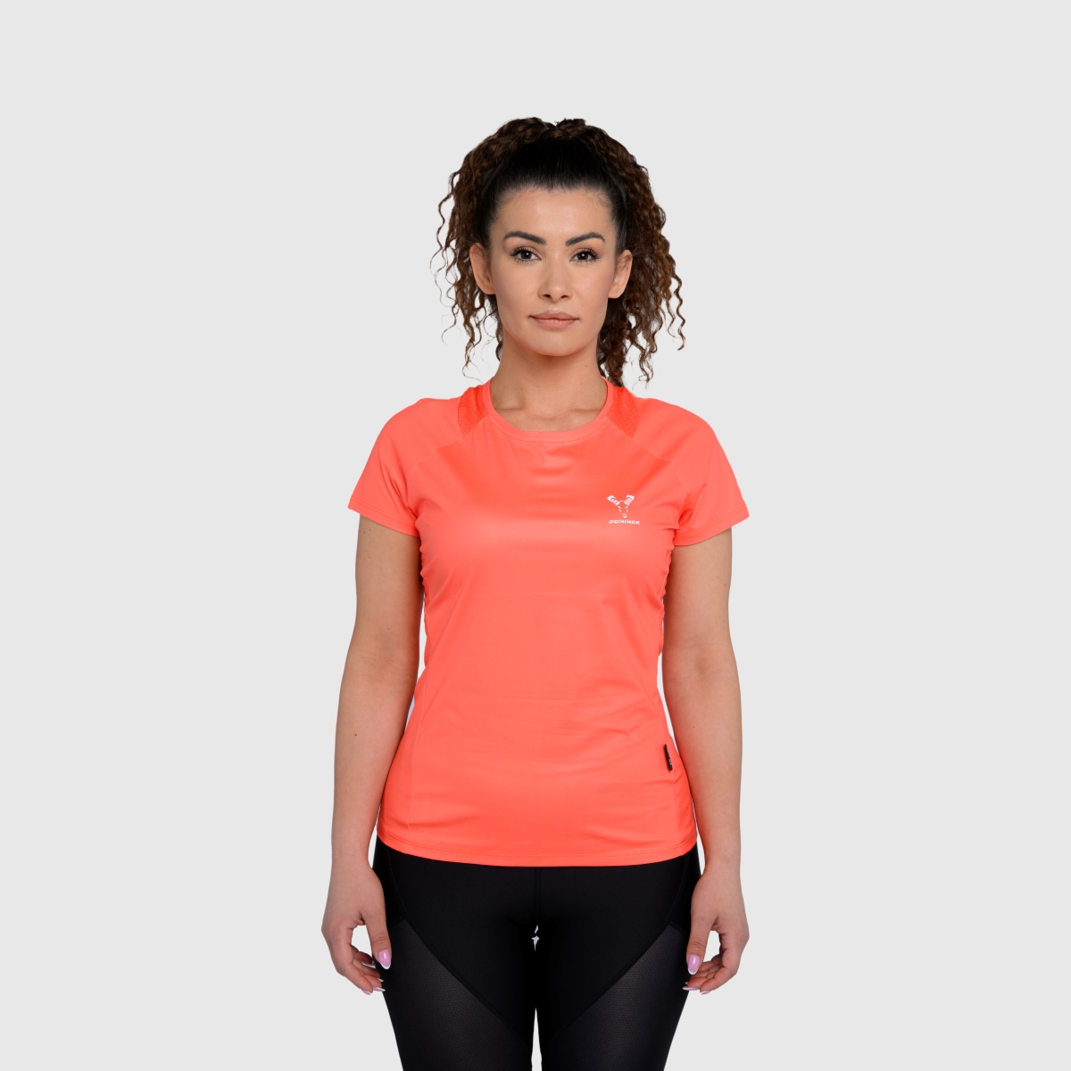 UNTAMED @GYM Feather T-Shirt Woman ORANGE