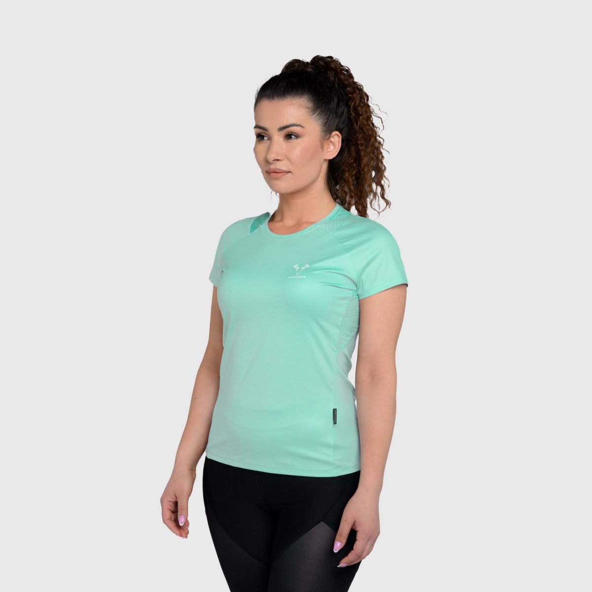 UNTAMED @GYM Feather T-Shirt Woman MINT