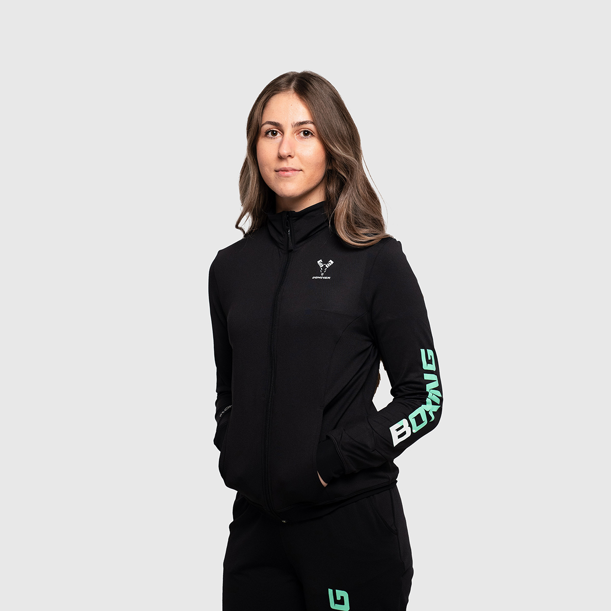 UNTAMED Iron Fist Jacket Woman BLACK MINT