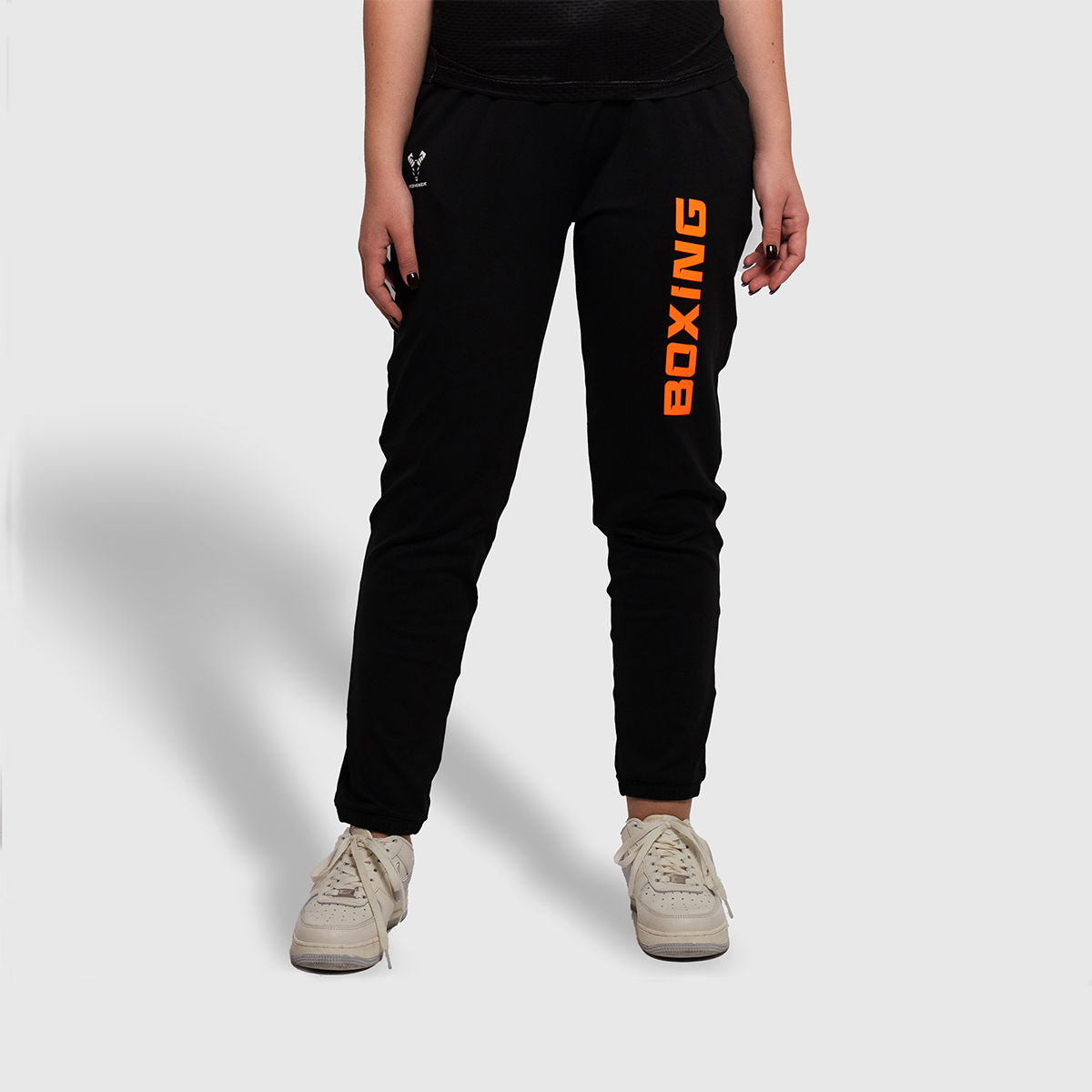 UNTAMED Iron Fist Joggers Woman BLACK ORANGE