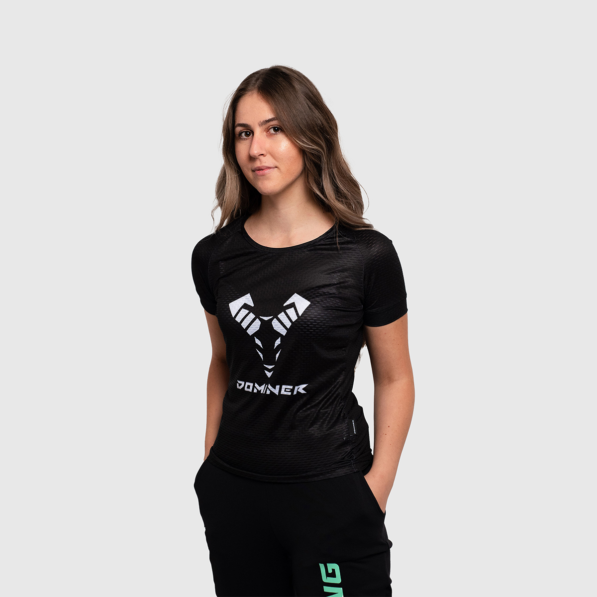 UNTAMED Iron Fist T-shirt Woman BLACK MINT