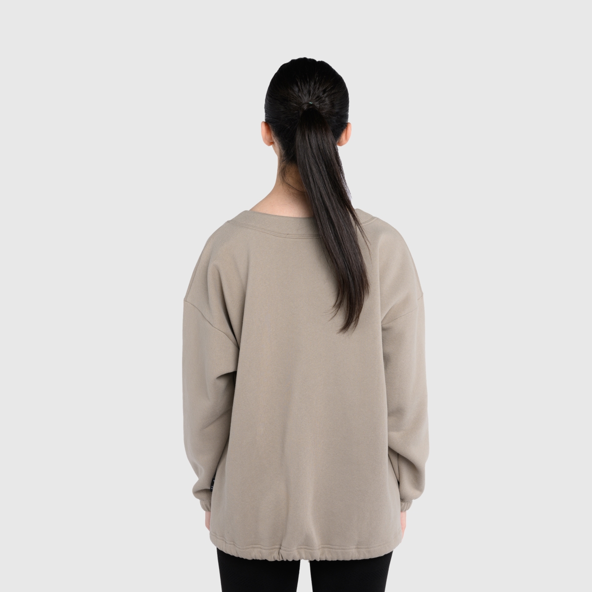 J.C Loosey Hoodie Woman Beige