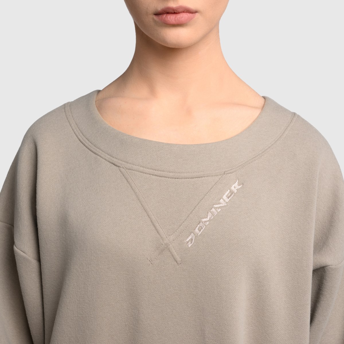 J.C Loosey Hoodie Woman Beige