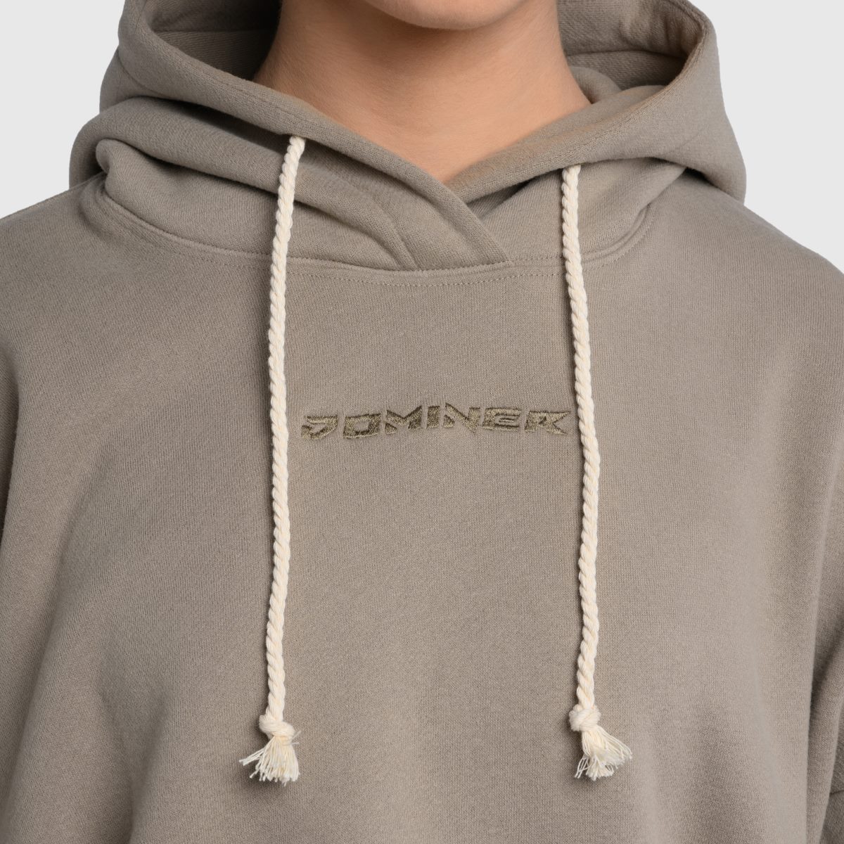 J.C Loosey Cap Hoodie Woman Beige